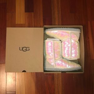 Sparkly Uggs, size 8